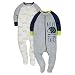 Gerber Baby Boys 2-Pack Sleep N' Play, Hedgehog, 0-3 Months