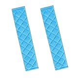 Auto Gurtpolster Im Zweierpack, Gurtschoner Auto, Autogurt Polster, Sicherheitsgurt Polster, Gurtpolster Auto Erwachsene, für Allen Autos, Sicherheitsgurt Schutz(Blau)