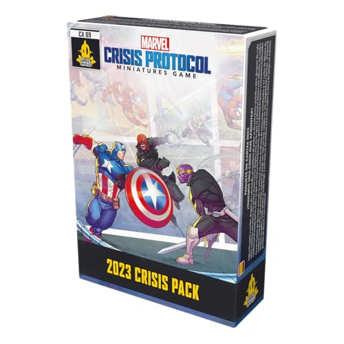 Atomic Mass Games | Marvel Crisis Protocol: Crisis Card Pack 2023 - Refresh and Enhance Your Gameplay! Tabletop Superhero Game for Kids and Adults, Ages 14+, 2 Players, 90 Minute Playtime