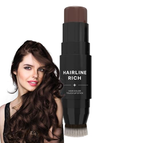 Cubre Canas Para Mujer, Decolorante Para Cabello, Tinte De Cabello Impermeable Escudo De Tinte En Barra, Encubridor Temporal, Retoque Instantáneo