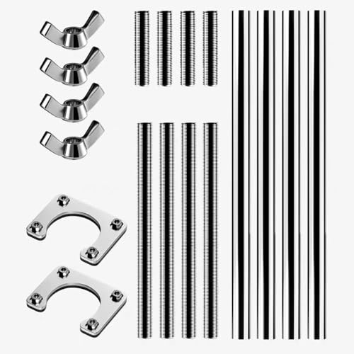 Patas de mesa ajustables de acero inoxidable para soporte de fregadero 8