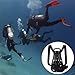 WYYHAA Dive Tank Backpack, Adjustable Strap Oxygen Bottle Holder, Stable Anti Skid Design, Portable Diving Accessories