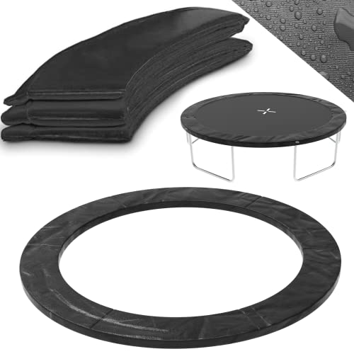 SKOK Trampoline Pad 12FT Trampoline Replacement Safety Pad Mat, No Holes for Pole, Waterproof Trampoline Accessories Spring Cover