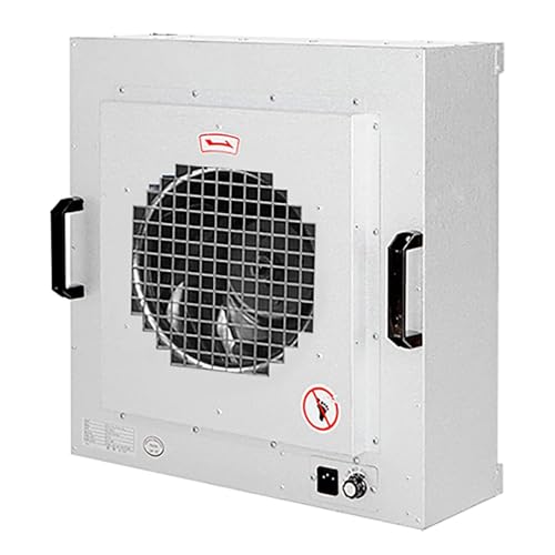 Campana de flujo laminar, filtro de ventilador vertical, banco limpio clase 100 con filtro HEPA H13 para laboratorio e industrial