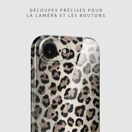 Coque iPhone 16e anti-rayures fine léopard ONEFLOW pour caméra - 7