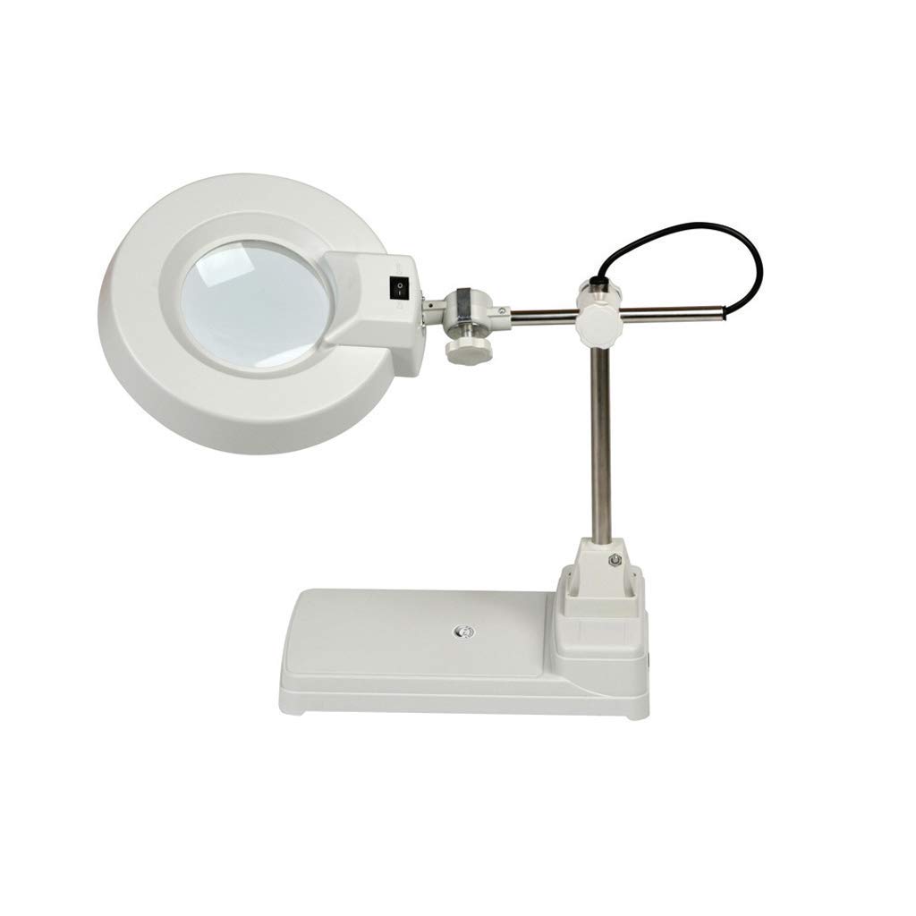SaryEdge Multi-Function with Auxiliary Magnifier Bracket Magnifier High Magnification Magnifier Glass Lens Plate,