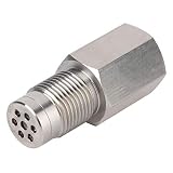 Auto Universal Sauerstoffsensor Adapter mit Katalysator-Einsatz, Edelstahl O2 Sensor Verlängerung für alle Fahrzeuge mit M18x1,5 Sensoröffnung