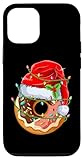 Photo Gallery custodia per iphone 12/12 pro donut wearing santa hat xmas lighting donut lover christmas Photo Gallery custodia per iphone 12/12 pro donut wearing santa hat xmas lighting donut lover christmas