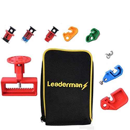 Leaderman Lock Out/Off Mcb/Rcd Isolation Kit 2 With Large Mcb Lock Loi-K2