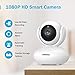 ANNKE 1080P IP Camera, Smart Wireless Pan/Tilt Home Security Camera, APP Alarm Push, Two-Way Audio, Support 64GB TF Card, Cloud Storage Available, Compatible with Alexa(Echo Show/Echo Spot)