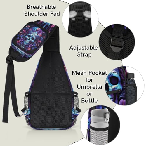 Morrales Crossbody Sling para Hombre y Mujer Pardick miniatura 4