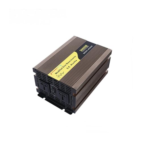 Onduleur à ondes modifiées 3000W 24V 110V pour auto et maison durable
