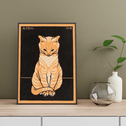 Impression Giclée Cat 1 Pathos Studio Julie de Graag 30,5 x 40,6 cm