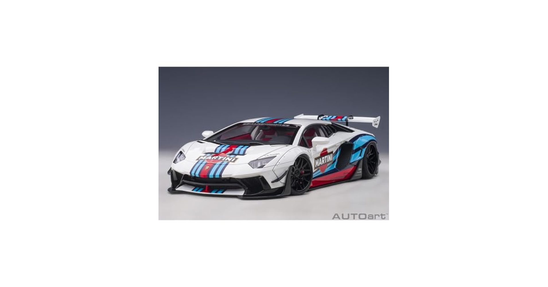 Amazon.co.jp: AUTOart 118 Lamborghini Aventador Martini