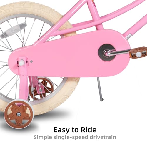 image for JOYSTAR 18 inch Girls Bike Ages 5-8 Years Old Kids (43