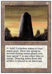 Magic: the Gathering - Basalt Monolith - Revised Edition