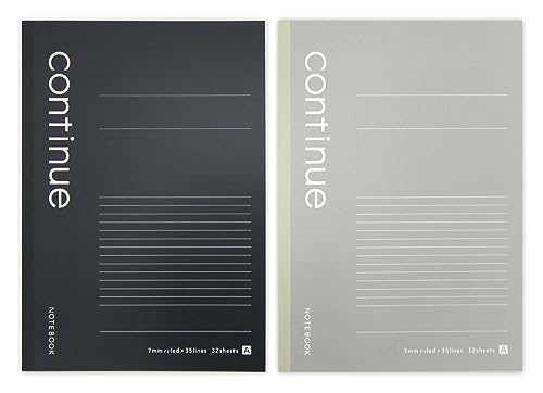 協和紙工(Kyowa Shiko) A4ノート クールコンティニュー A罫 32枚(2色アソート)×100入
