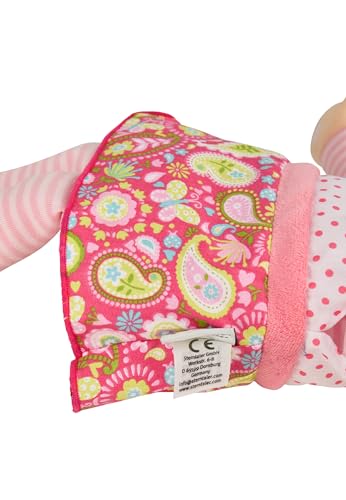 Sterntaler 3031810 Anziehpuppe Gesa, Mit Klettverschluss, Alter: Für Babys ab der Geburt, 33 cm, Rosa – Ansicht 6
