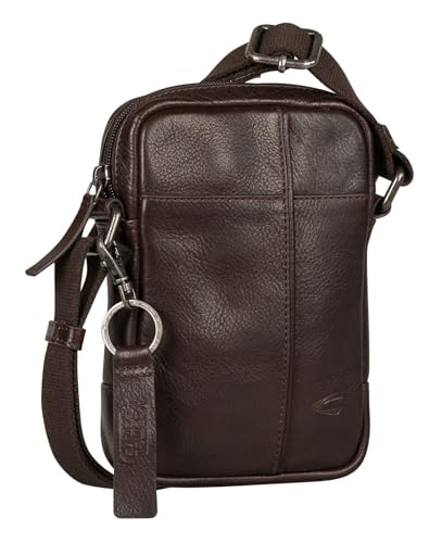 Sac pour téléphone portable camel active Pine en marron avec bandoulière réglable
