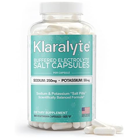 Klaralyte Electrolyte Salt Capsules, 300 Capsules Cover