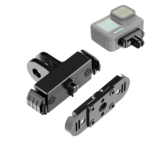 Adaptateur caméra d'action anti-perte de temps à fixation rapide vis 6,35mm
