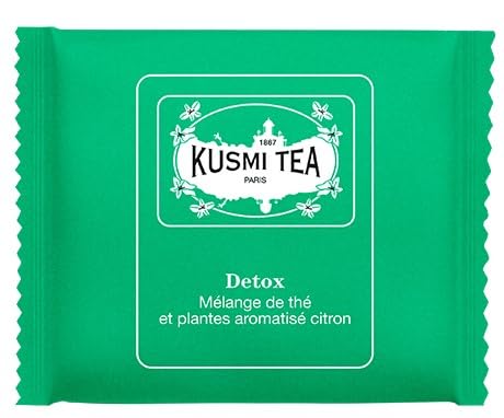 KUSMI TEA - BIO DETOX - Box mit umhüllten Teebeuteln (50)