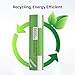 Taeozi 4 Packs Battery of 3.7V 3400mAh Flat Top Battery for Flashlight, Camera, Small Fan, Sound Equipment with 1 Bay USB Battery Charger