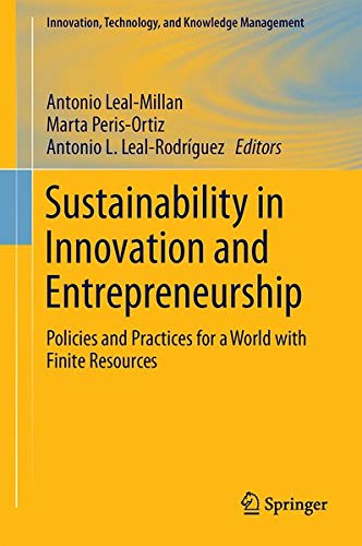 Buy Sustainability in Innovation and Entrepreneurship — BookShops.in