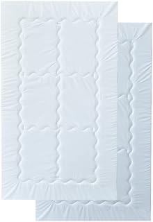 洗濯機で洗えるベビー敷き布団(2枚組) 日本製 (60×90cm) ホワイト