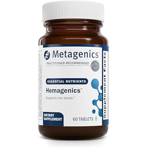 Metagenics Hemagenics Iron Supplement Cover