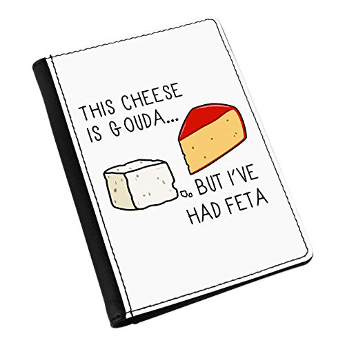 Porte-passeport Fromage Gouda et Feta étui de protection voyage