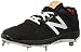 New Balance Men's L3000V3 Baseball Shoe-M, Black, 12 D US