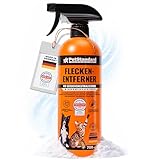 PetStandard Enzymreiniger für Katzenurin & Hundeurin – Fleckenentferner & Geruchsentferner für Teppiche & Polster | Extra Schaumkraft | Made in Germany | 750ml