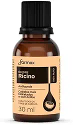 Farmax Óleo Capilar De Rícino Transparente 30 Ml