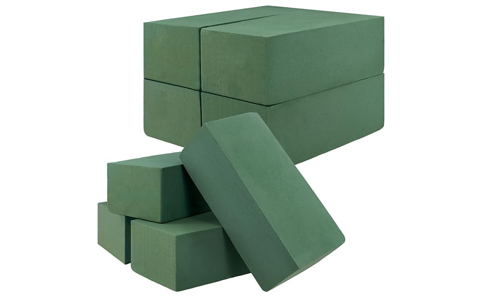 Mousse florale rectangulaire pour faire tenir des fleurs fraîches
