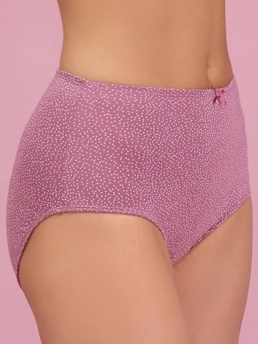 Image of NYKD (NYP104 Assorted Breathable Cotton Panty Set for Women (Pack of 3) | High Rise & Full Coverage Brief with Anti Odor Properties | Super Soft & Concealed Elastic for All Day Comfort