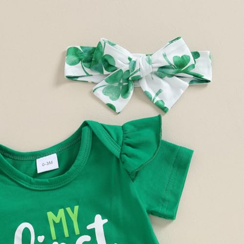 St-Patrick-s-Day-Outfit-Clothes-SetNewborn-Infant-Baby-Girl-Solid-Long-Sleeve-Romper-Clover-Flared-Pants-Headband-Set St Patrick s Day Outfit Clothes SetNewborn Infant Baby Girl Solid Long Sleeve Romper Clover Flared Pants Headband Set