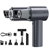 HOMEBASIC 4-in-1 Cordless Vacuum Cleaner &amp; Blower for Home, Car, Sofa, Office | 8 Attachments | 1...