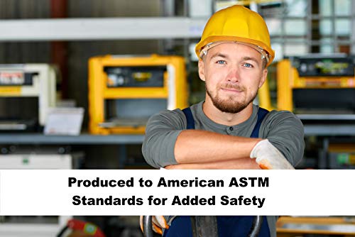 Caution And Watch Step Floor Signs 2 Pack Non-Slip Stair Warning Caution Tape Treads. 6" X 24" Self-Adhesive Black/Yellow Safety Floor Decal Anti Slip Tape Sticker. Workplace Or Home Safety Stair Sign #TOP3