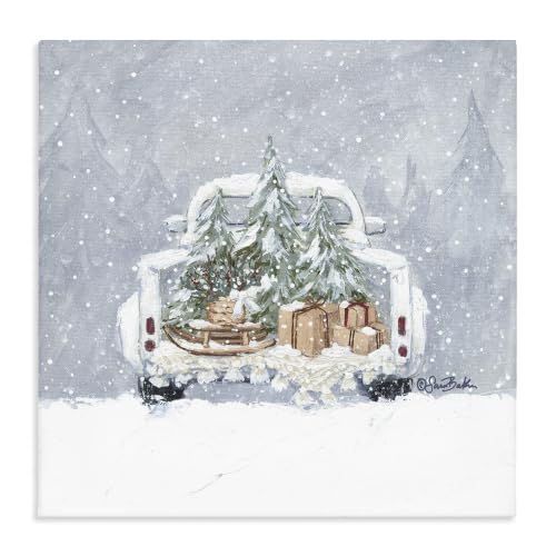 Stupell Industries 'Winter Snow Holiday Gifts'| Canvas Art