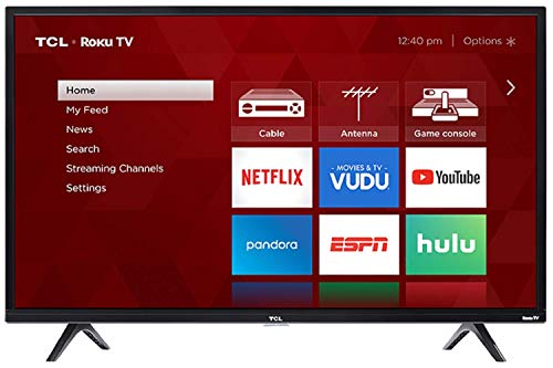 TCL 32" Class HD (720P) Roku Smart LED TV (32S321) (Renewed)