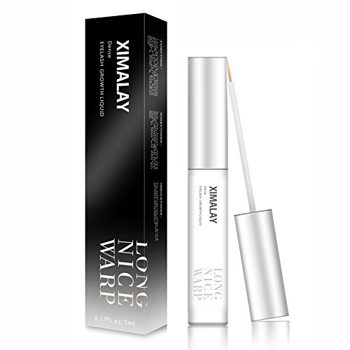 Eyelash Growth Serum - Ximalay Lash Booster & Eyebrow Enhancing Treatment for Longer, Fuller & Thicker Lashes, Fast Results in 2 Weeks, 5ml (EGS - 2018)