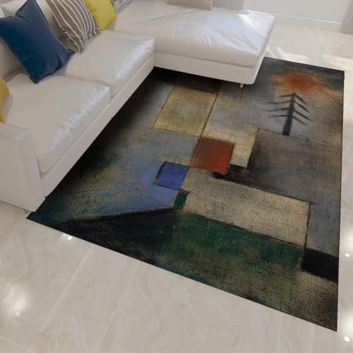 Tapis d'extérieur lavable Paul Klee grand format 180x300