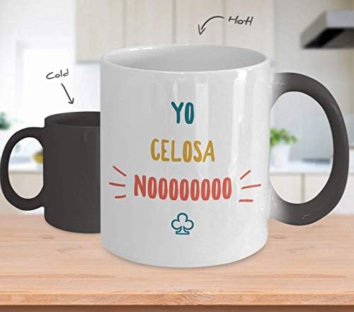 Miniatura 2 de Taza Cafe Celosa Vaso, taza de café divertidas, tazas personalizadas, taza de café inspiradoras, taza con mensajes positivos.