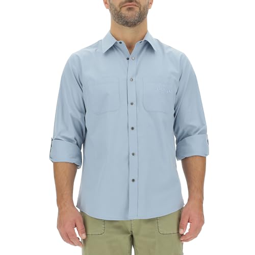 Jeep J Man chemise coton manches longues homme pour stopper l'inconfort de la transpiration