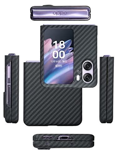 Gimenohig Ultra Thin And Light Carbon Fiber Case For Oppo Find N2 Flip #TOP3