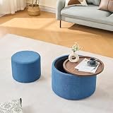 bluline 22 walkaround Struttura ottomana robusta e durevole: realizzata con una robusta struttura in legno e pannelli in MDF, con imbottitura in schiuma ad alta resilienza. Questo robusto set di pouf supporta fino a 180 kg, offrendo comfort e affidabilità di lunga durata per l'uso quotidiano come poggiapiedi o seduta.