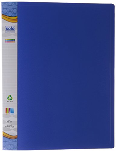 Solo SG- 501 Spring Action File A4 – Blue Solo SG- 501 Spring Action File A4 – Blue