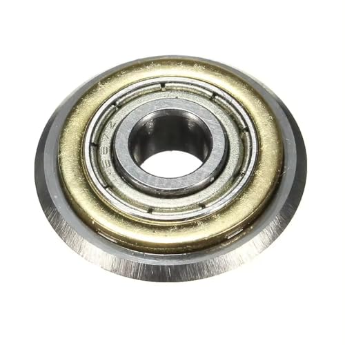 Image of HiFam Tile Cutter Scoring Wheel 22 mm Tile cutter replacement wheel Bolt and Lock Nut Manual Tile Cutters for Cutting Ceramic and Vitrified Tiles Tungsten Carbide Premium Tile Cutting Wheel (1 Pcs)