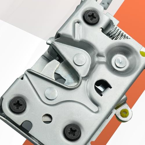 Image of Door Latch Assembly Front Driver Side, Compatible with 1992-1997 Ford F150 F250 F350 Bronco, Replaces F4TZ15219A65A